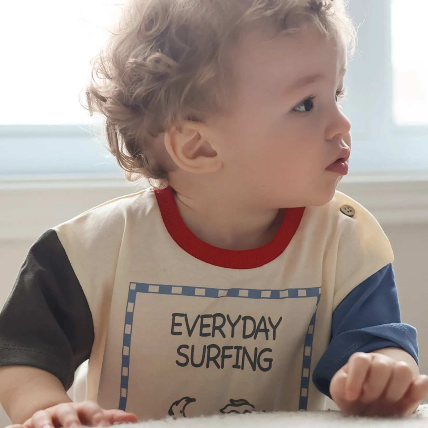 Outfit Sets>Chat Botte Surf Dog Short Set 3-24m Red