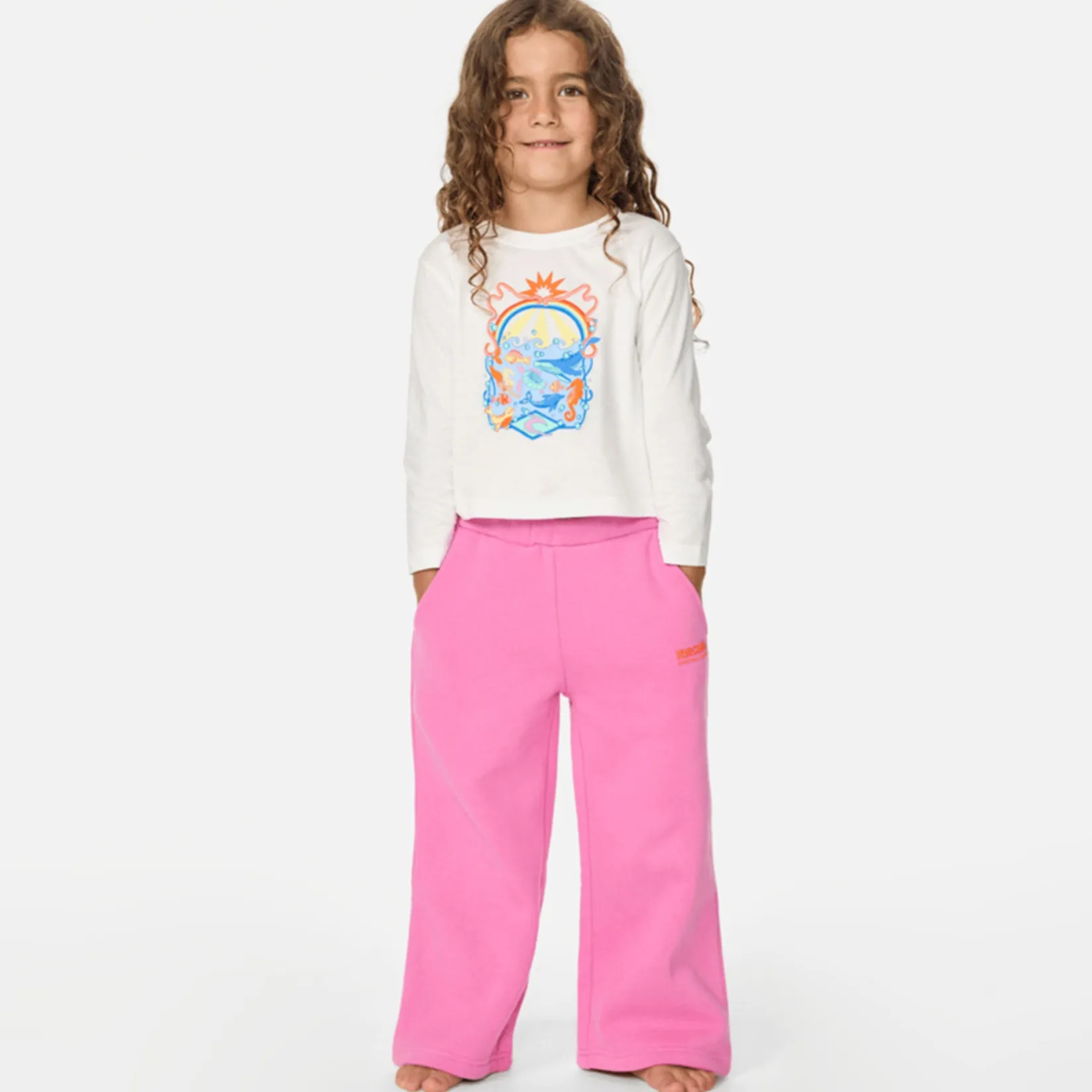 Pants & Jeans>Rip Curl Surf Puff Wide Sweatpants 1-8y