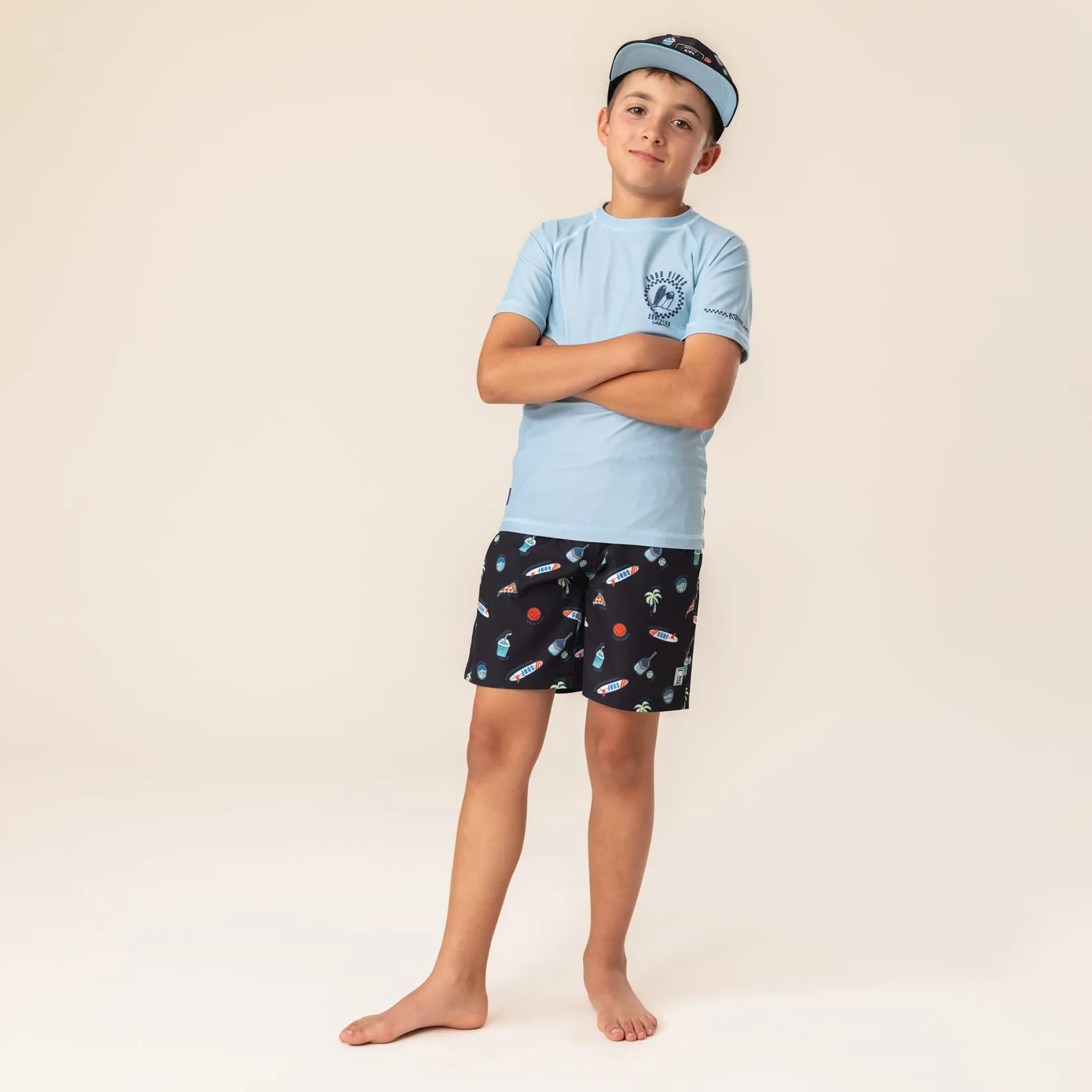 Swimsuits>Nano Surf Swim Shorts 2-12 Black
