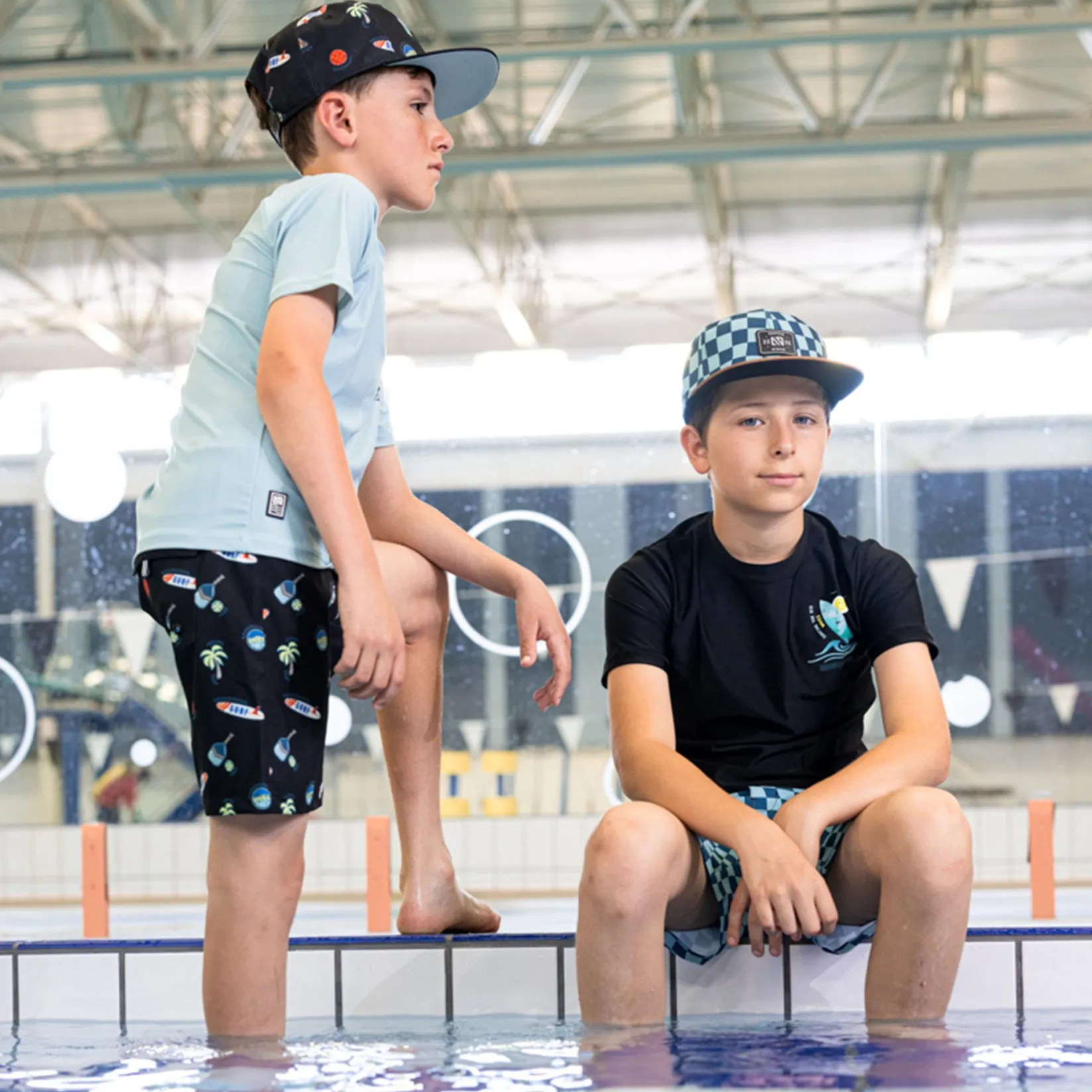 Swimsuits>Nano Surf Swim Shorts 2-12 Black