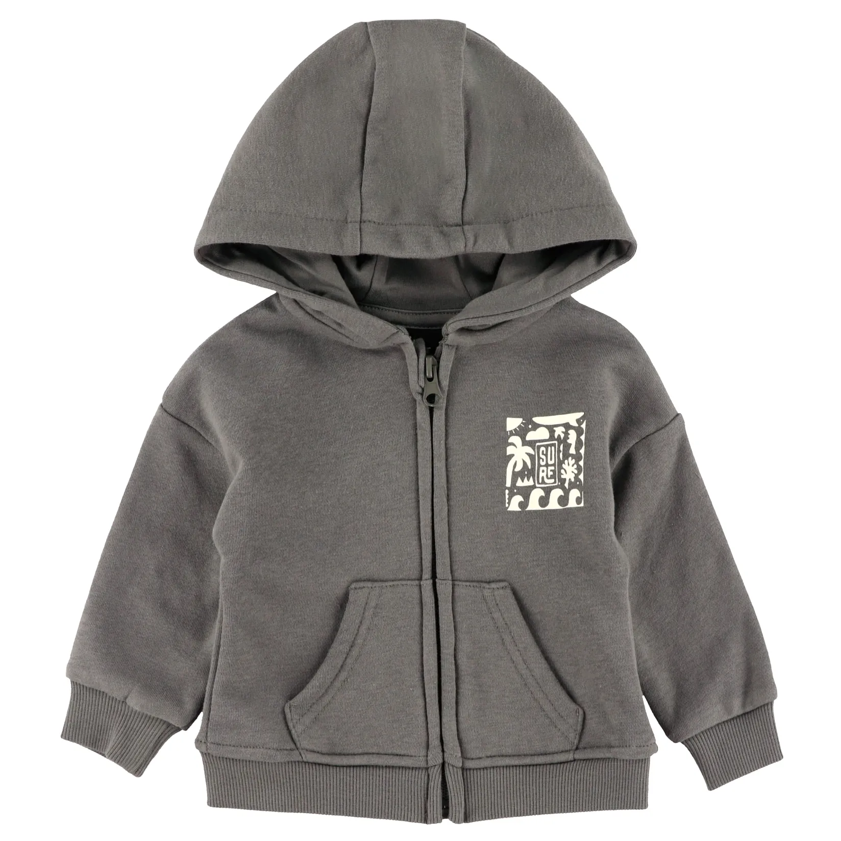 Clearance Surf Zip Hoodie 3-24m BOY Fleeces And Sweatshirts|Tops