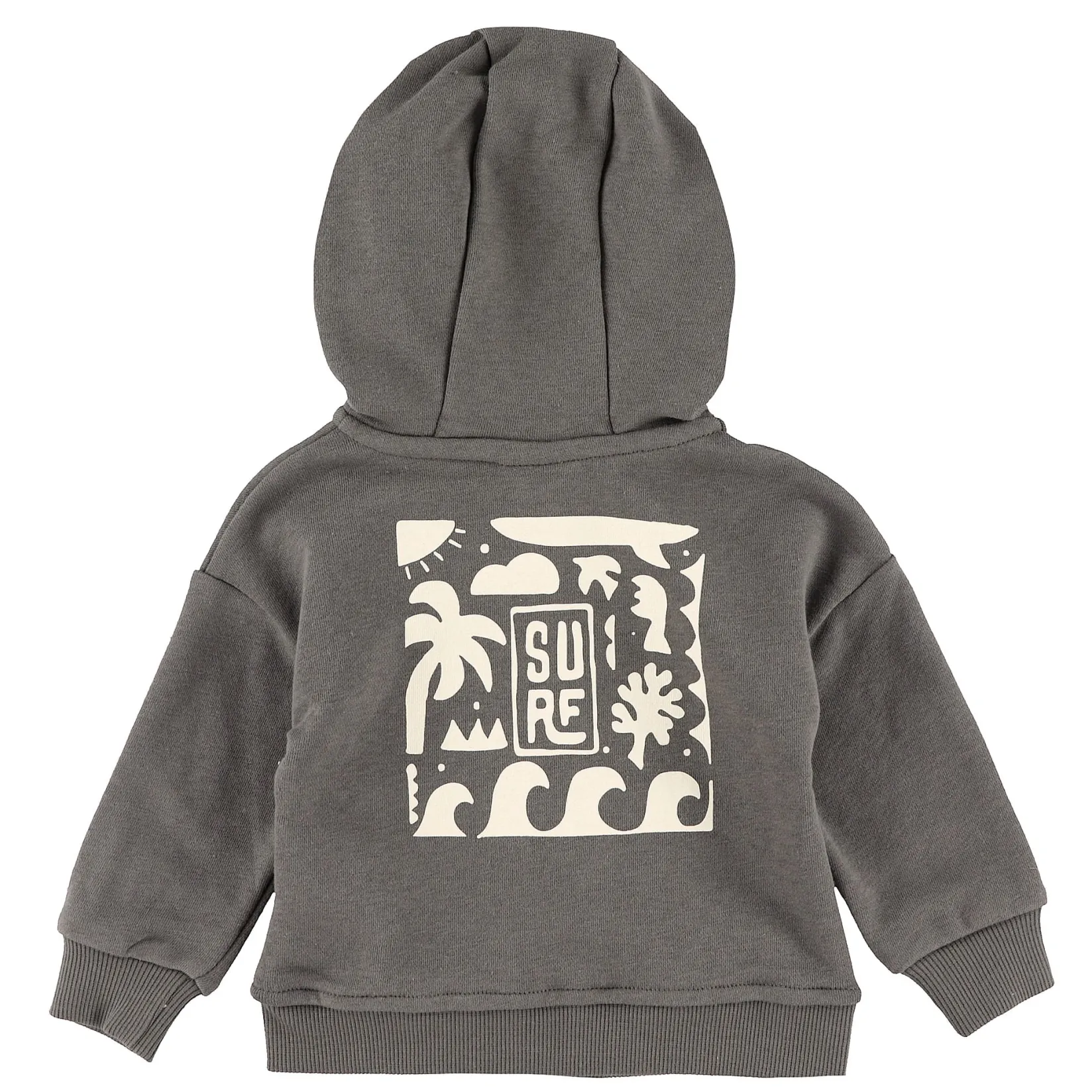 Clearance Surf Zip Hoodie 3-24m BOY Fleeces And Sweatshirts|Tops