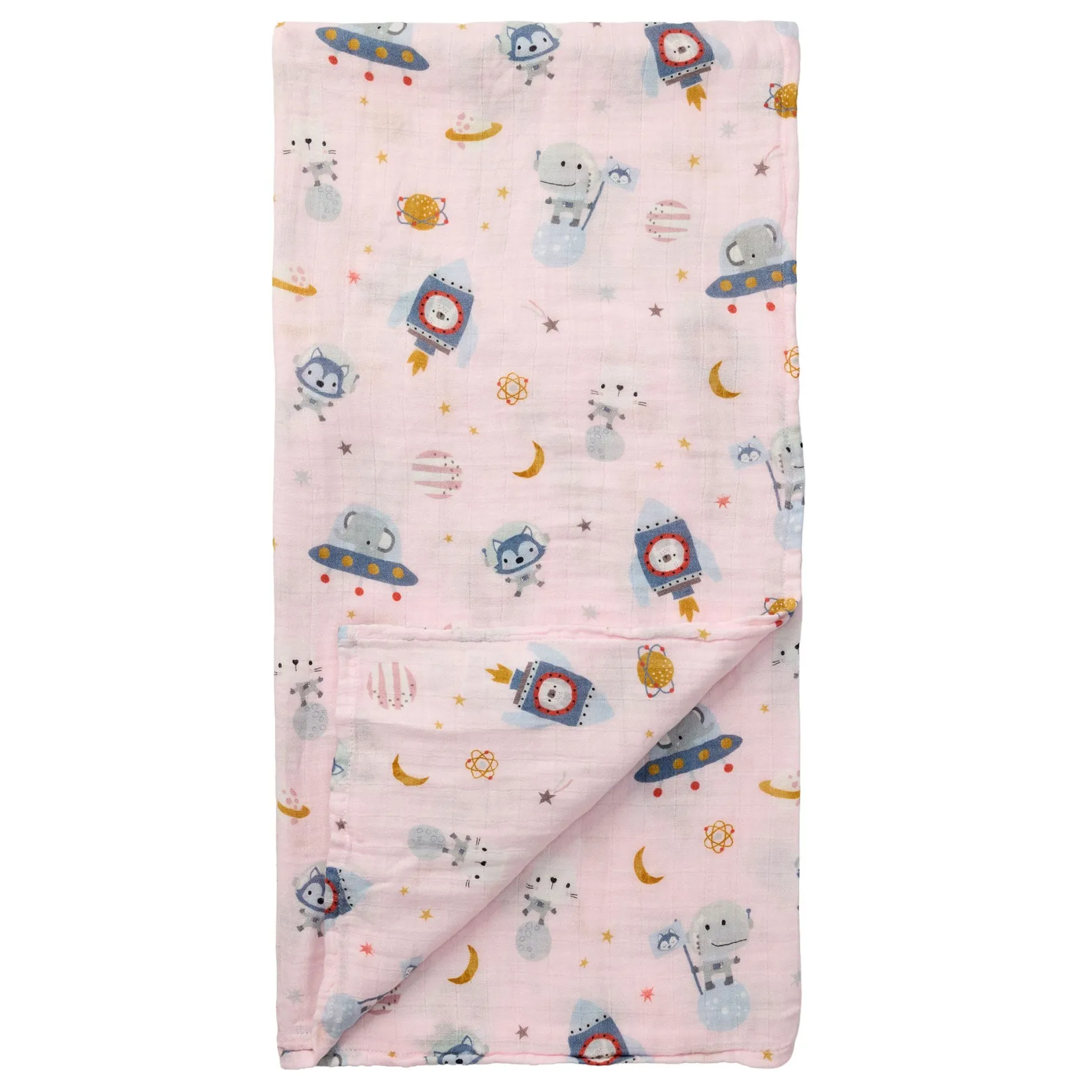 Blankets|Blankets>Loulou Lollipop Swaddle Blanket - Astro