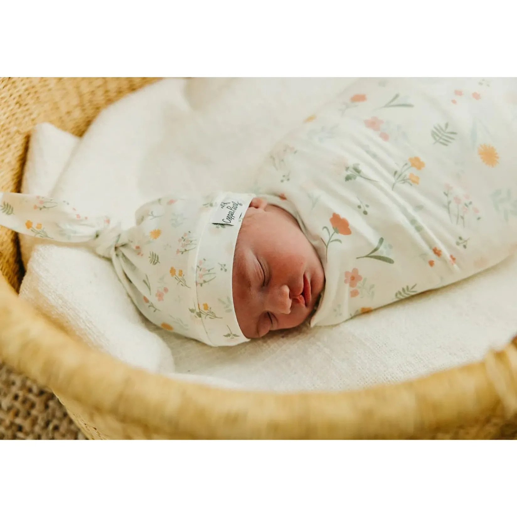 Blankets|Blankets>Copper Pearl Swaddle Blanket - Mabel