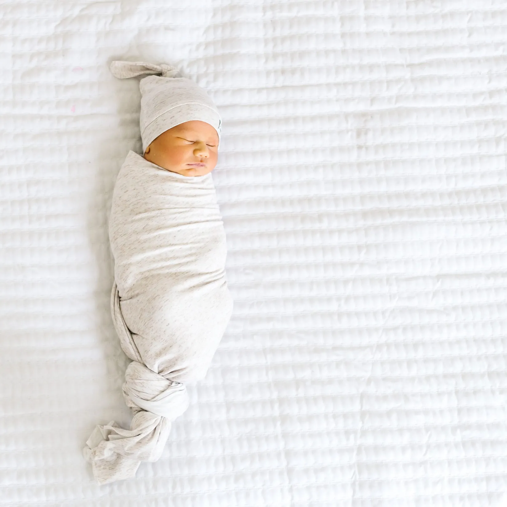 Blankets|Blankets>Copper Pearl Swaddle Blanket - Oat