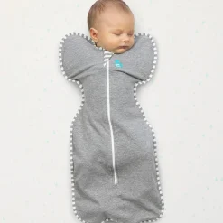 Pajamas|Sleep Bags>Love to Dream Swaddle Up Original Medium 13-19lb - Gray