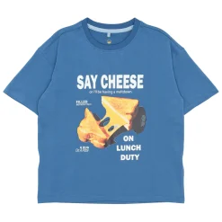 Tops>The New Swayne T-shirt 3-14 Royal Blue