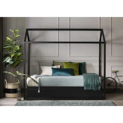Sale Sweedi House Bed - Black Twin, Full & Queen Beds