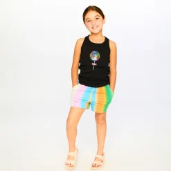 Shorts & Bermuda>Deux par Deux Sweet Rainbow Short 7-10 Pink
