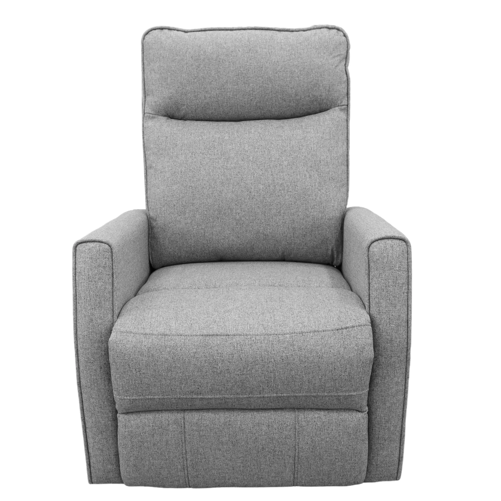 Online Swivel Recliner Rocking Chair - Gray Tweed Gliders & Rocking Chairs|Gliders & Rocking Chairs