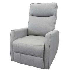 Online Swivel Recliner Rocking Chair - Gray Tweed Gliders & Rocking Chairs|Gliders & Rocking Chairs