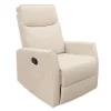 Hot Swivel Reclining Rocking Chair - Beige Tweed Gliders & Rocking Chairs|Gliders & Rocking Chairs