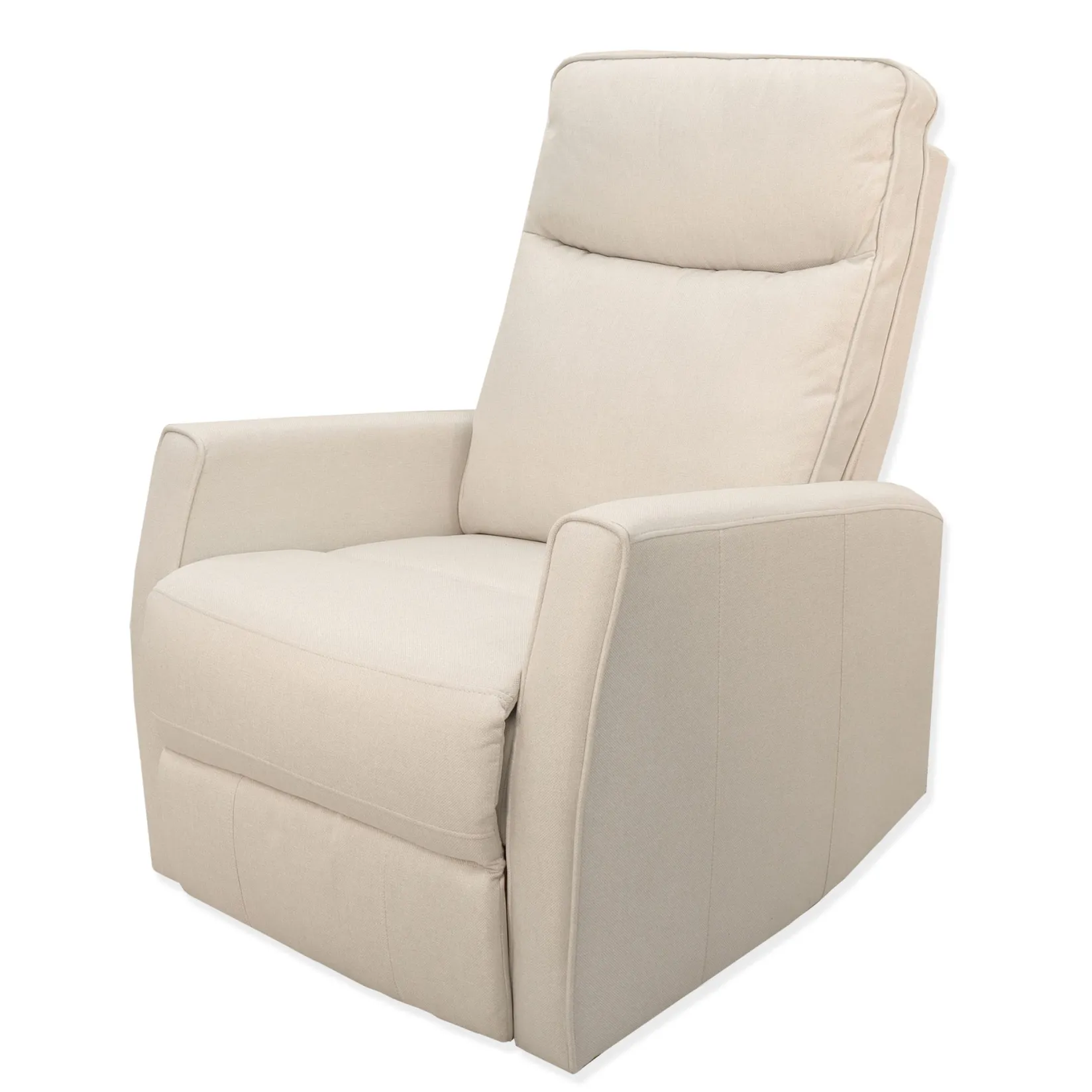 Hot Swivel Reclining Rocking Chair - Beige Tweed Gliders & Rocking Chairs|Gliders & Rocking Chairs