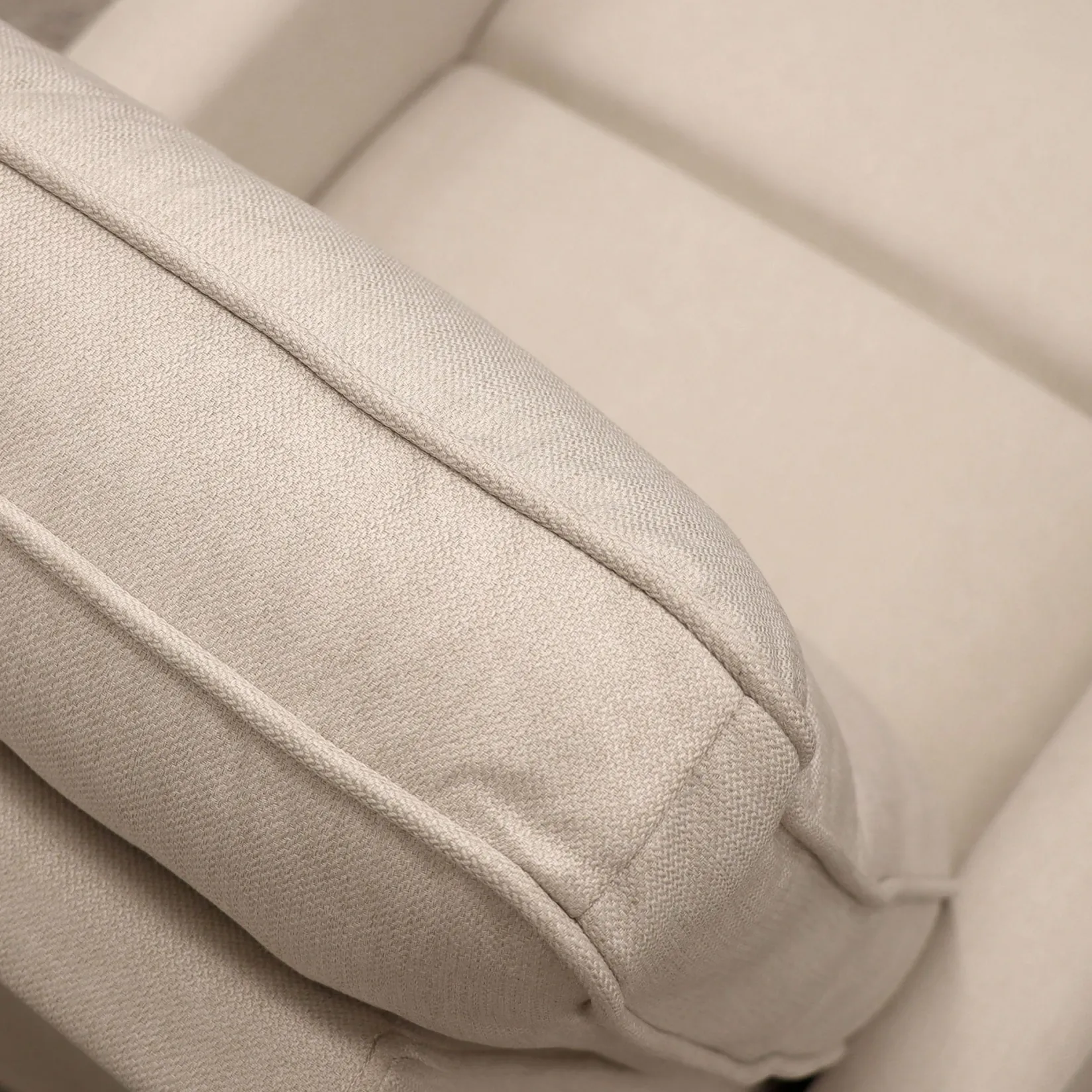 Hot Swivel Reclining Rocking Chair - Beige Tweed Gliders & Rocking Chairs|Gliders & Rocking Chairs