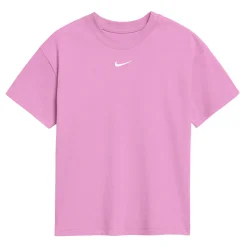 Sportswear|Tops>Nike Swoosh Boxy Tee 7-16y Rose