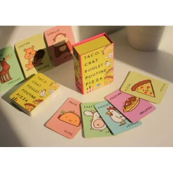 Board Games>Djeco Taco, chat, poulet, poutine, pizza (FR)