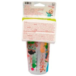 Sale Take & Toss CoComelon Sippy Cups 10oz (4) Kids Tableware|Plates & Placemats