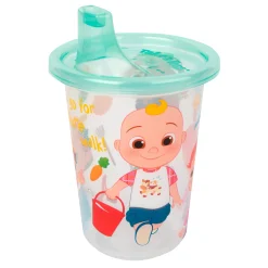 Sale Take & Toss CoComelon Sippy Cups 10oz (4) Kids Tableware|Plates & Placemats