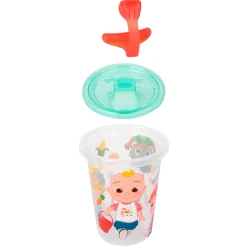 Sale Take & Toss CoComelon Sippy Cups 10oz (4) Kids Tableware|Plates & Placemats