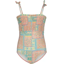 Swimsuits>Billabong Take It Back Swimsuit 4-14 Coral