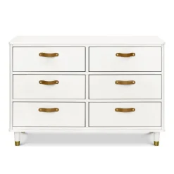 Sale Tanner 6-Drawer Dresser - Warm White Storage Furniture