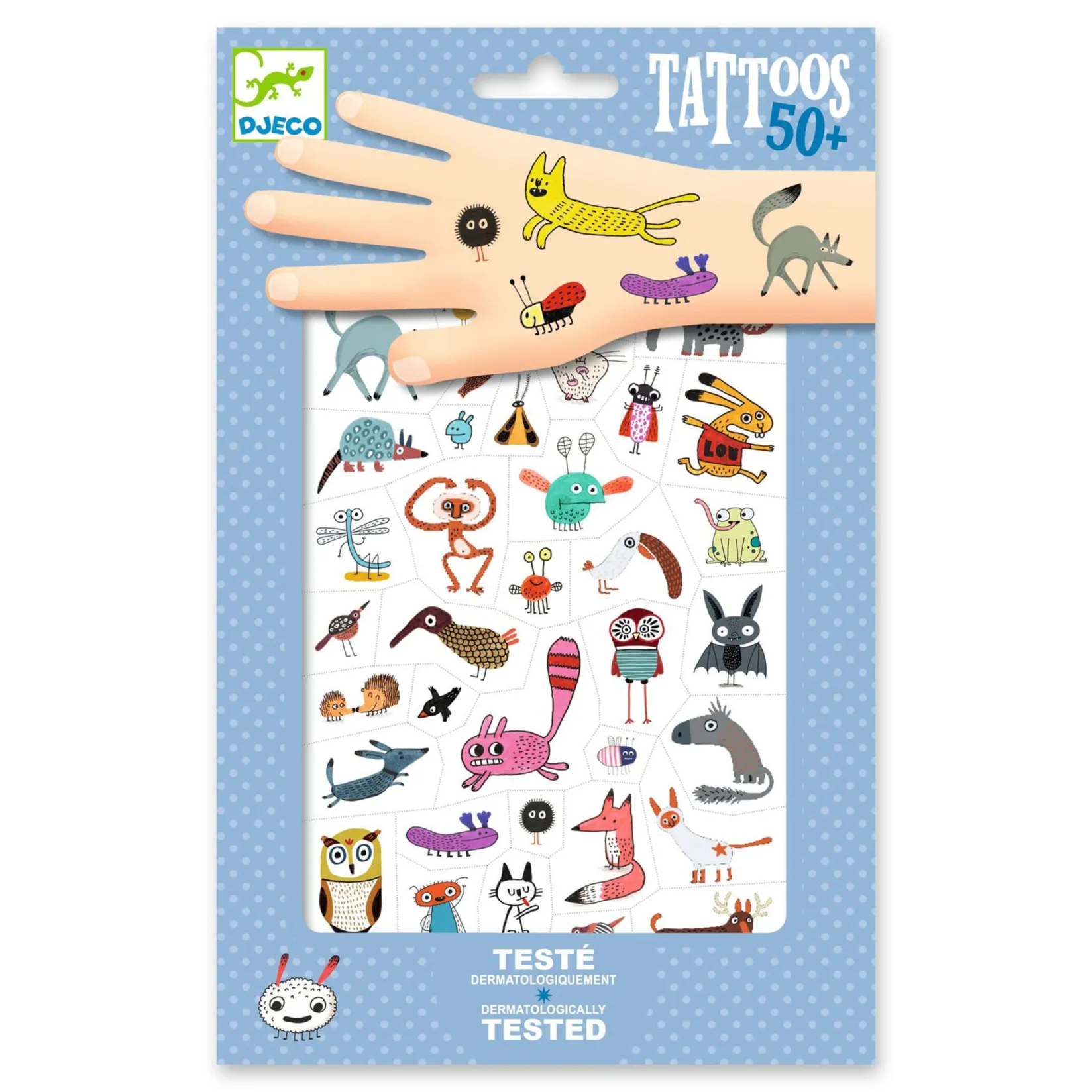 Temporary Tattoos|Diy & Activities>Djeco Tattoos - Little Critters