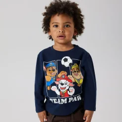 Tops>Name It Team Paw T-shirt 2-6y Marine
