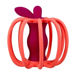 Teething Toys>Raz Baby Teether & Rattle Toy - Apple