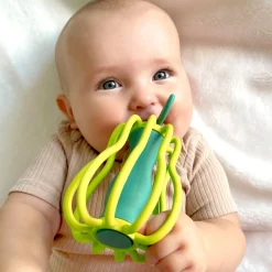 Teething Toys>Raz Baby Teether & Rattle Toy - Pear