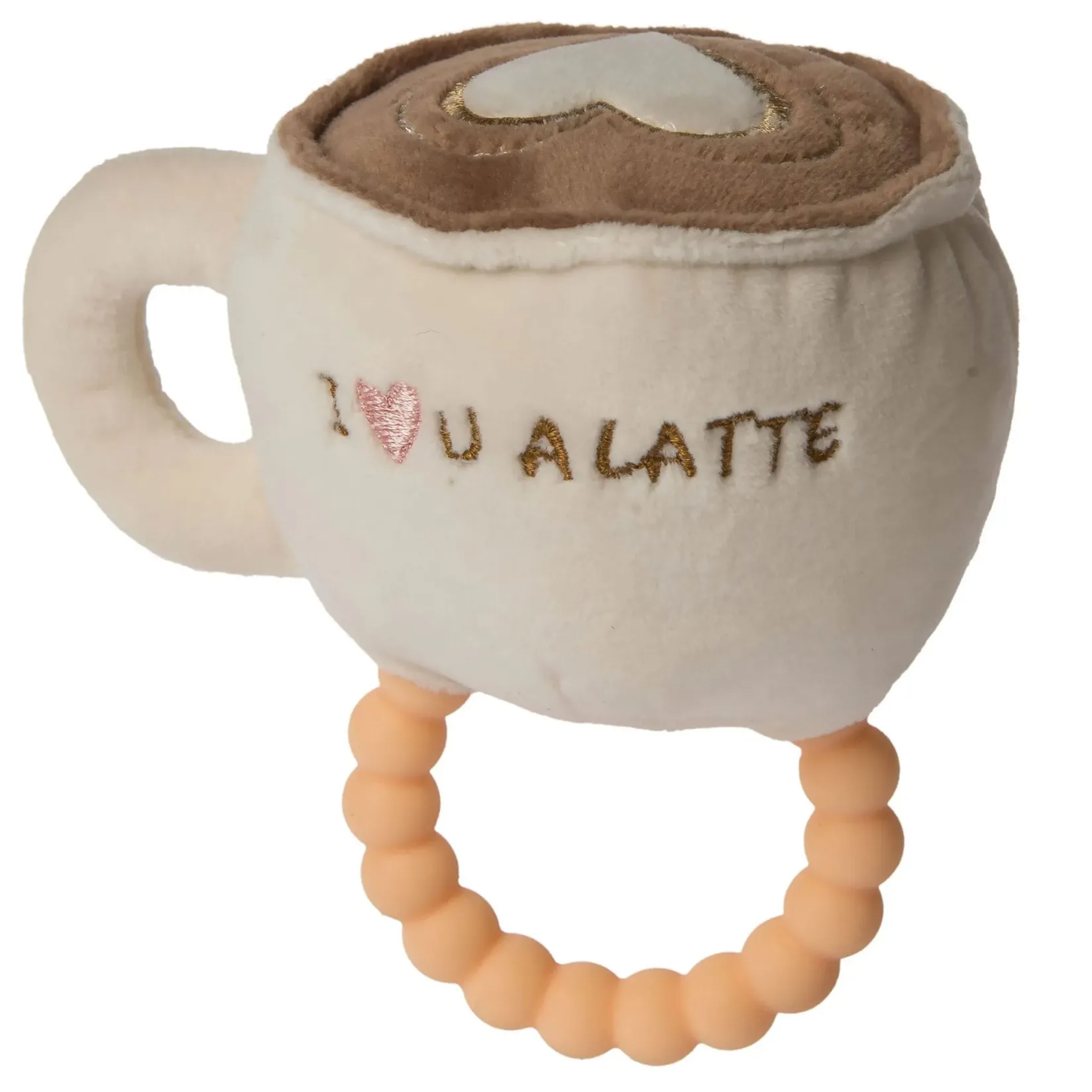 Teething Toys>Mary Meyer Teether Rattle - Latte