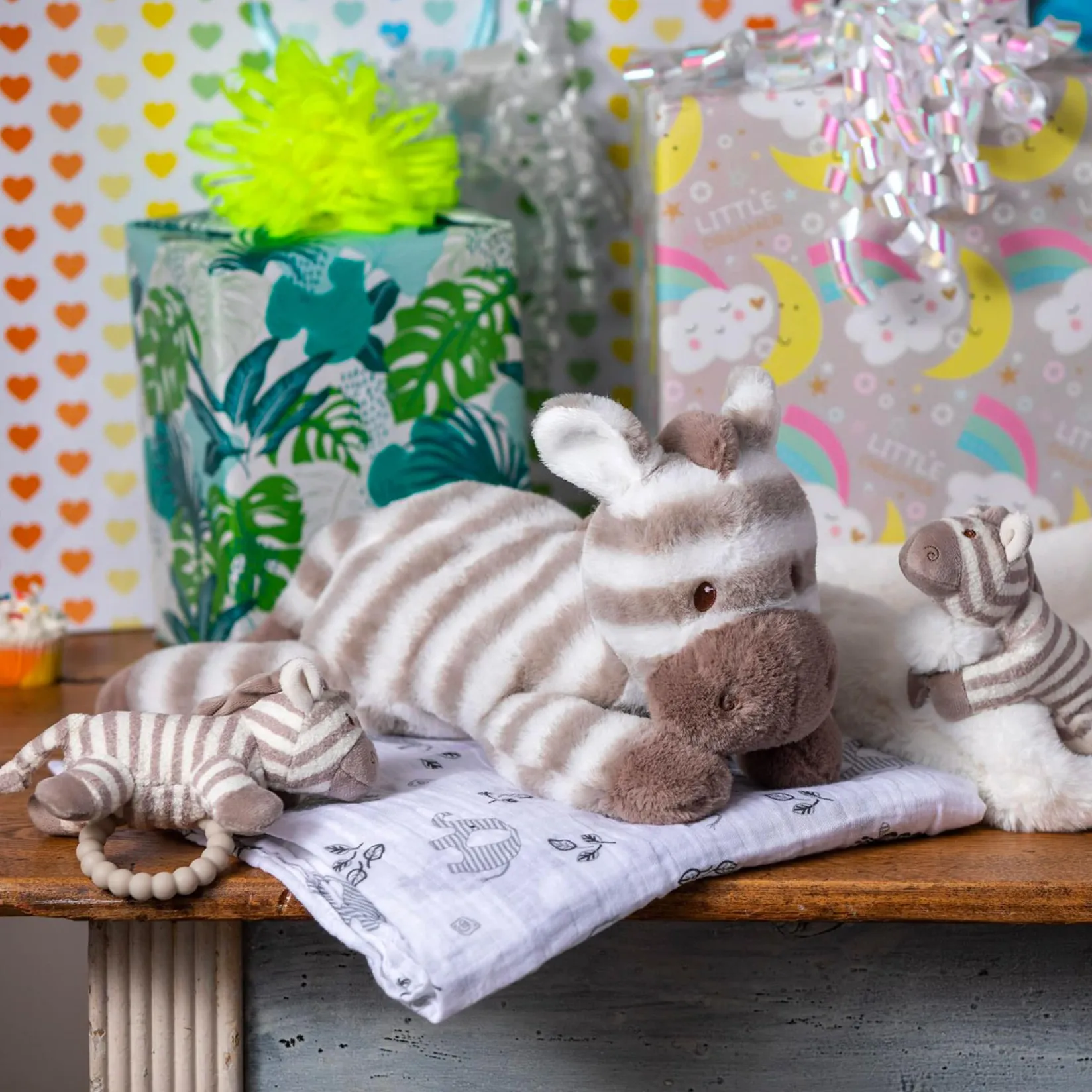 Teething Toys>Mary Meyer Teether Rattle - Zebra