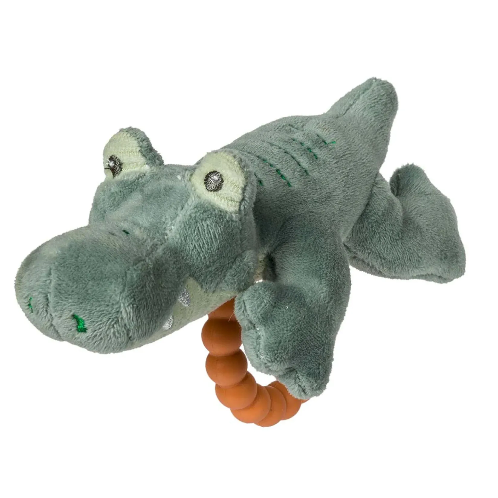 Teething Toys>Mary Meyer Teether Rattle Alligator