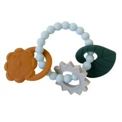 Teething Toys>Loulou Lollipop Teething Ring Set - Lion