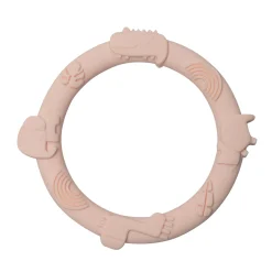 Discount Teething Ring Set - Pink Teething Toys