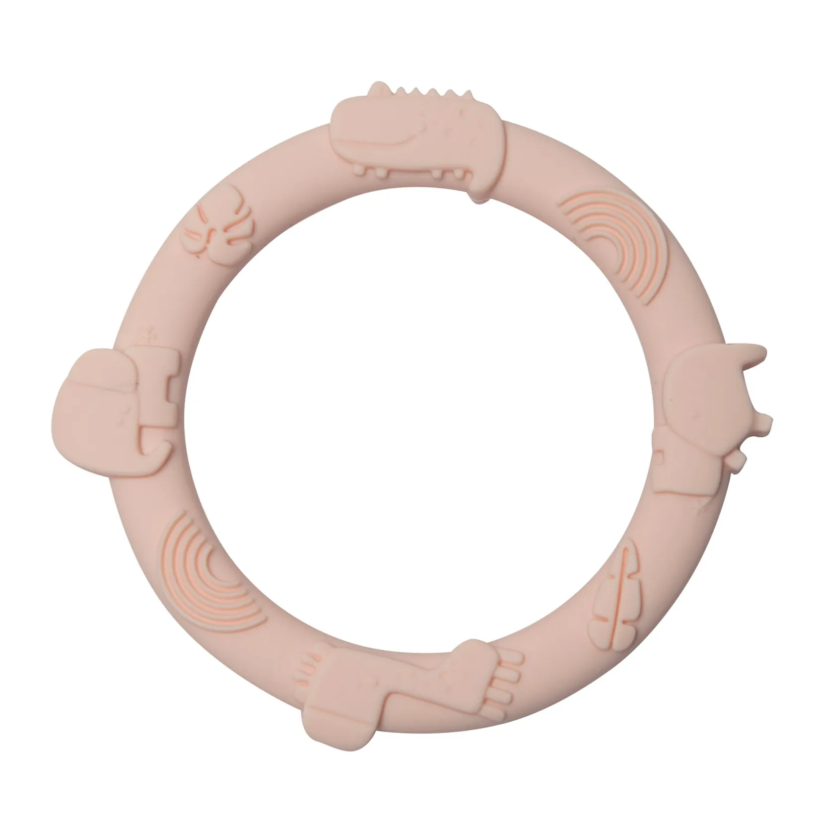 Discount Teething Ring Set - Pink Teething Toys