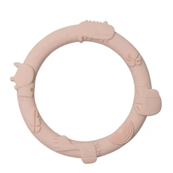 Discount Teething Ring Set - Pink Teething Toys
