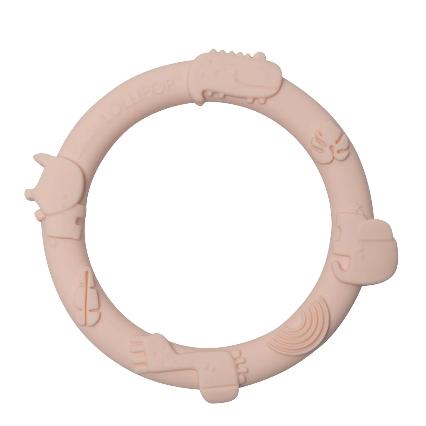 Discount Teething Ring Set - Pink Teething Toys