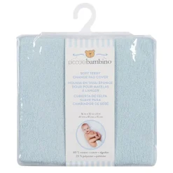 Terry Fitted Sheet Change Pad- Blue Changing Tables|Changing Pad Covers