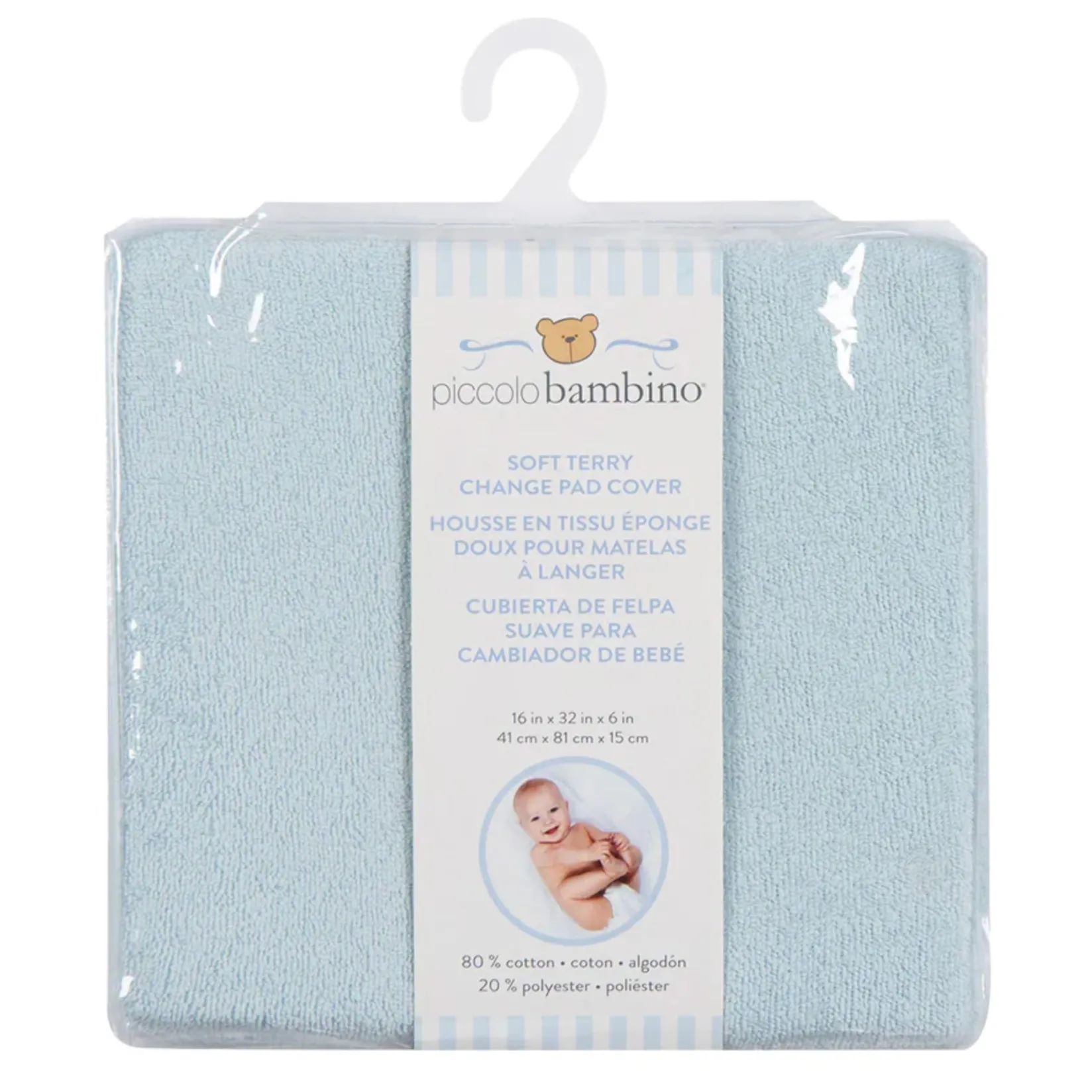 Terry Fitted Sheet Change Pad- Blue Changing Tables|Changing Pad Covers