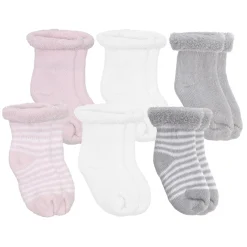 Discount Terry Socks (6) - Newborn Socks|Underwear & Socks