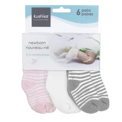 Discount Terry Socks (6) - Newborn Socks|Underwear & Socks