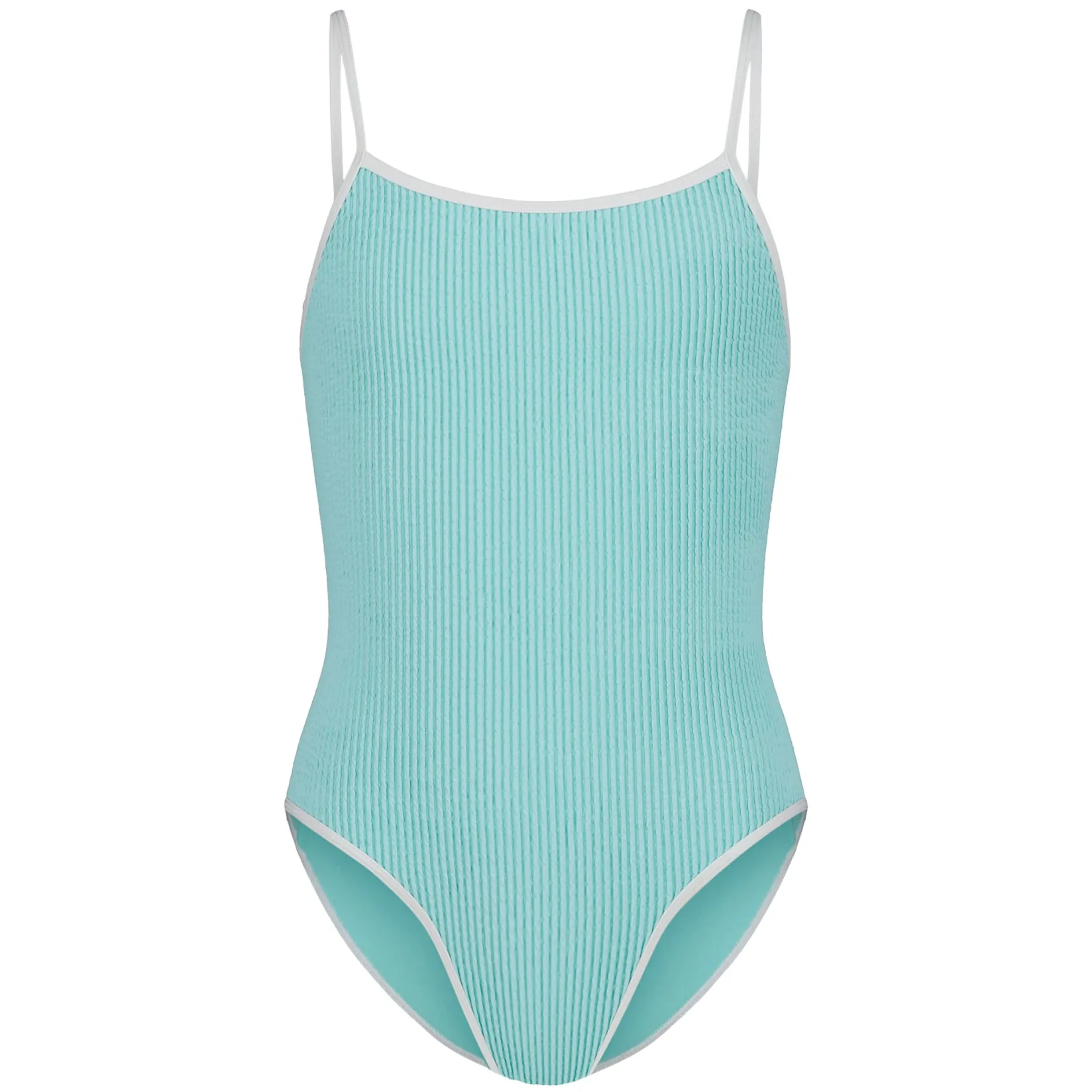 Swimsuits>Under Armour Textured 1pc Swimsuit 7-14y Turquoise