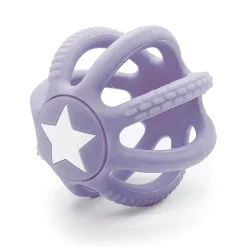 Teething Toys>Kushies Theeter Toy Pacifier Ball Lila