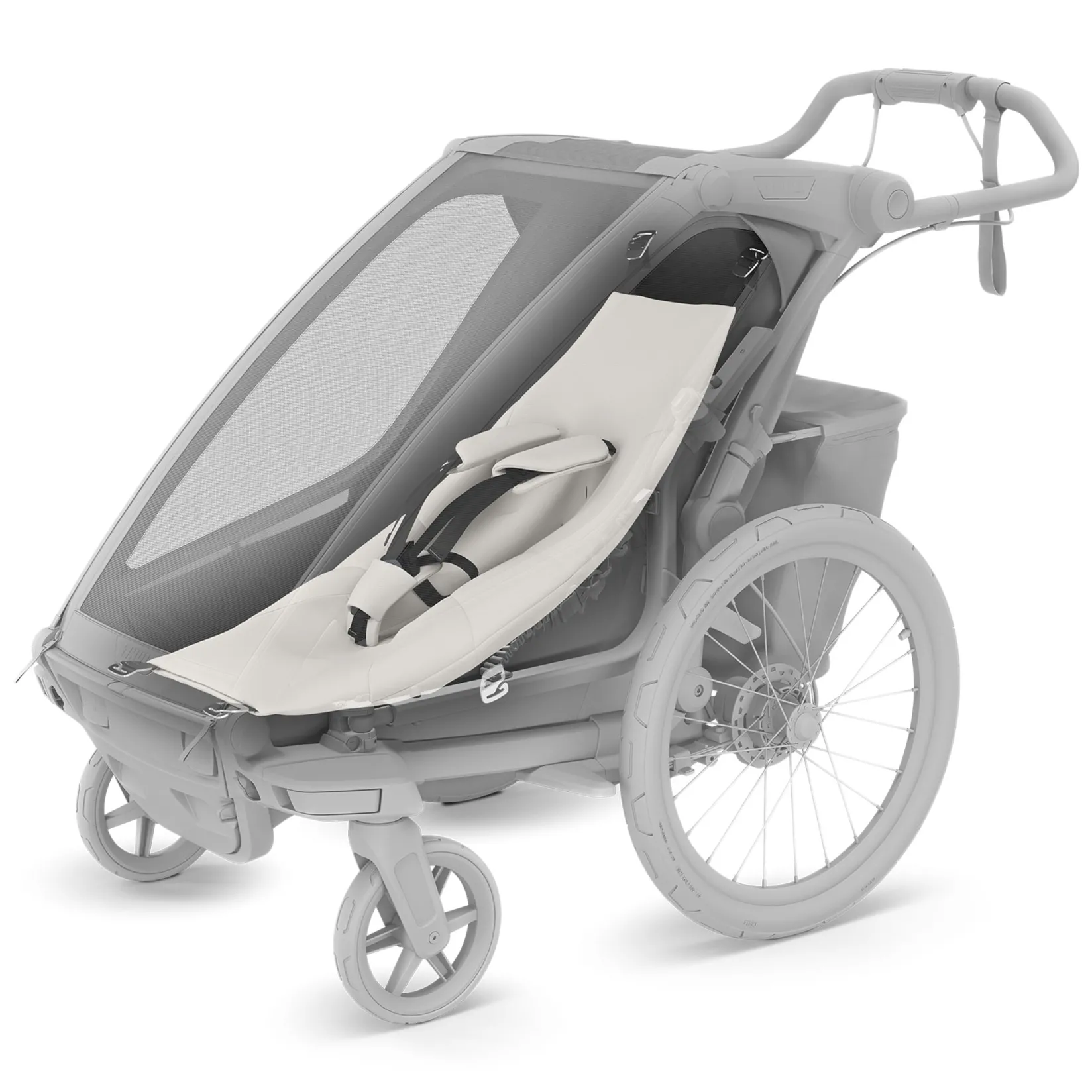 Strollers & Trailers>Thule Chariot 2.0 Baby Sling Gray