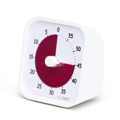 Clocks & Timers|Clocks & Alarm Clocks>FDMT Time Timer MOD - White