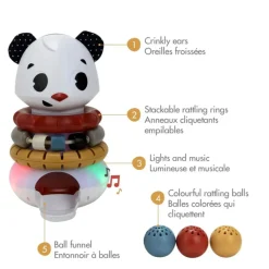 Sale Tiny Rocker Stacking Panda Toy Developmental Toys|Balls & Stacking Toys