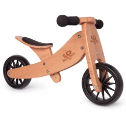 Bikes And Accessories|Bikes & Scooters>Kinderfeets Tiny Tot Balance Bike 2 in 1 - Bamboo