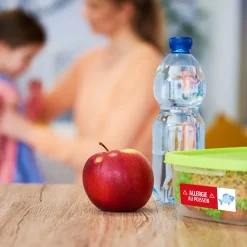 New Étiquettes allergie - Poisson Kids Allergy Stickers|Personalized Name Labels