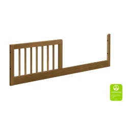 Toddler Rails|Cribs & Mattresses>Million Dollar Baby toddler bed conversion walnut