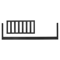Outlet Toddler Bed Rail for Soho Crib - Black Toddler Rails|Cribs & Mattresses